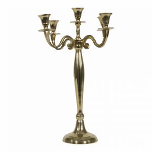 Gouden klassieke kandelaar 41 cm Gouden klassieke kandelaar 41 cm